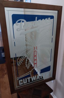 Dodgers CutWater Mirror