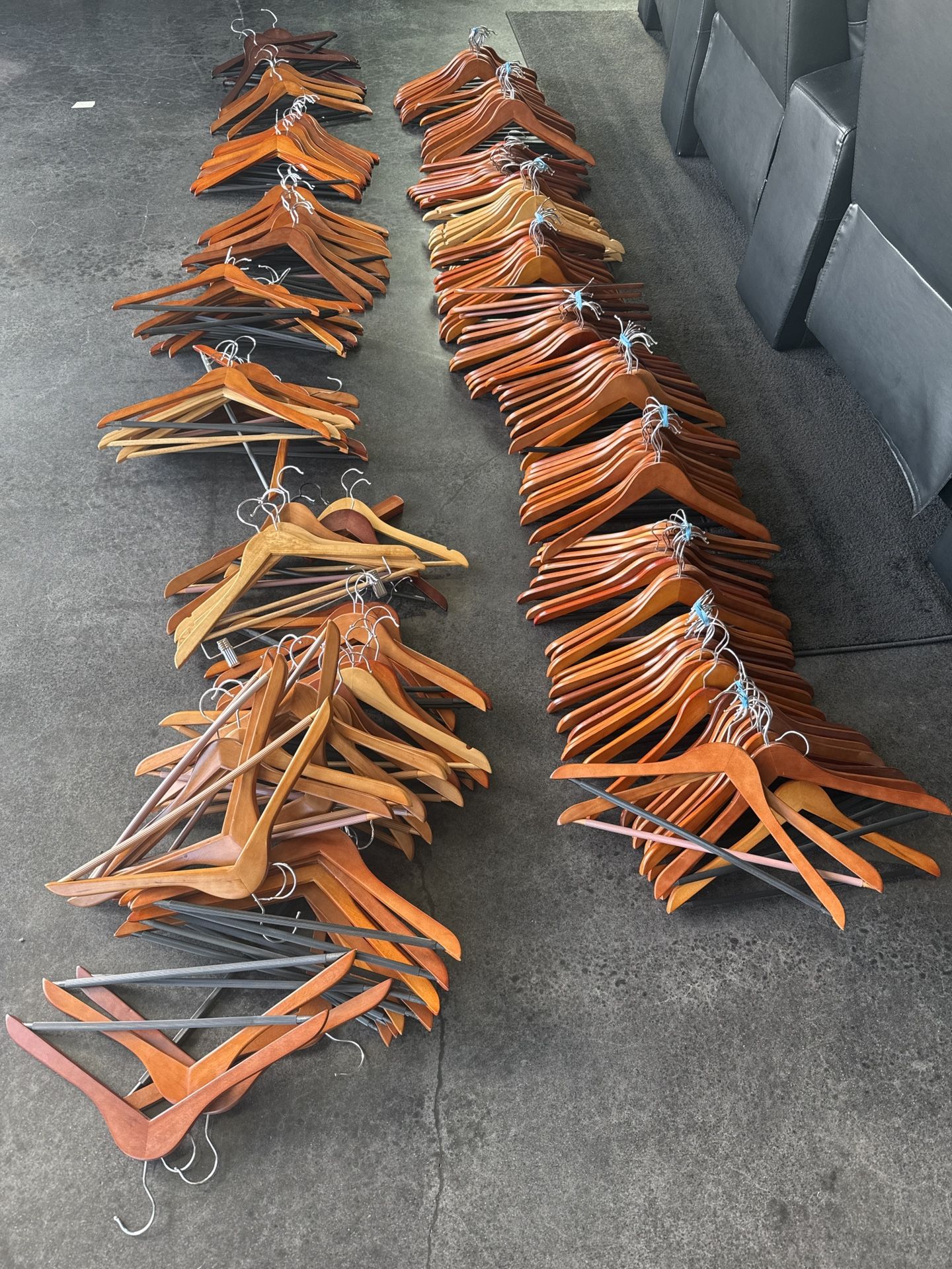 Lots of Wood Hangers!
