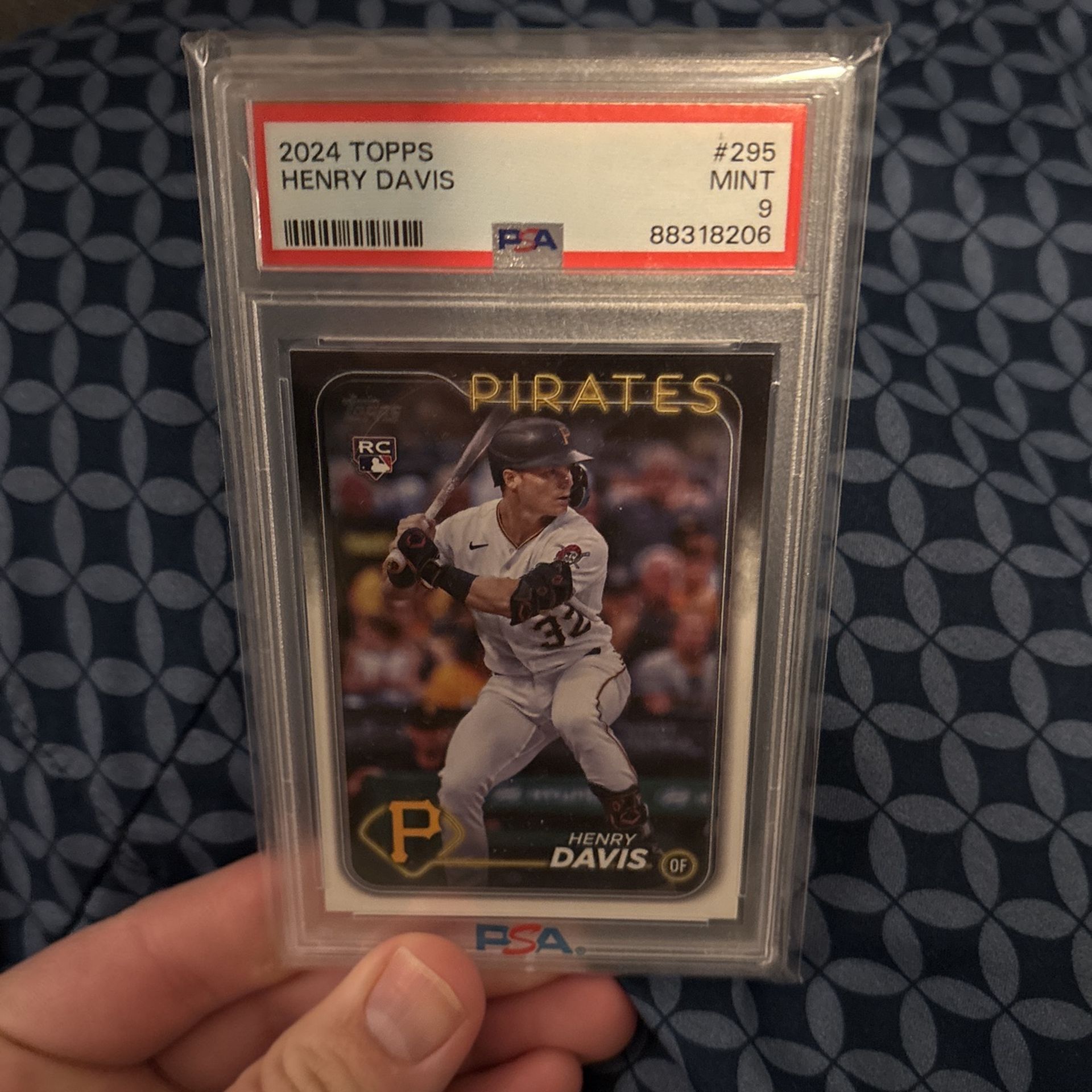 PSA 9 Graded Henry Davis Rookie