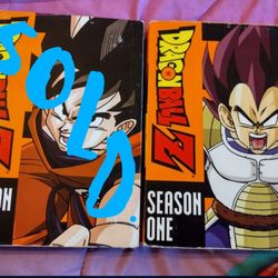 Dragon Ball Z DVD Pack Seasons 1 (Season 2 Sold)