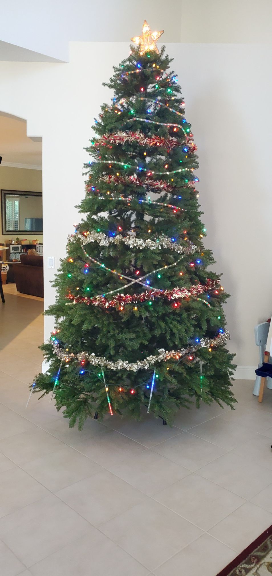 10 ft Christmas tree with bag
