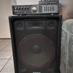 Mixer,amplifier and Speaker