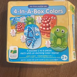 Puzzle 4 In A Box Colors