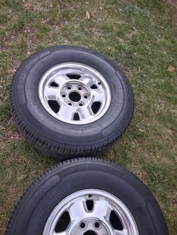Stock GMC CHEVY rims