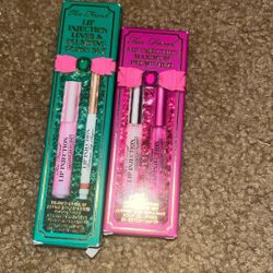  Two Sets Too Faced Lip And Plumping Set 