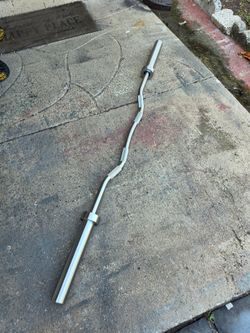 Weight Olympic Curl Bar