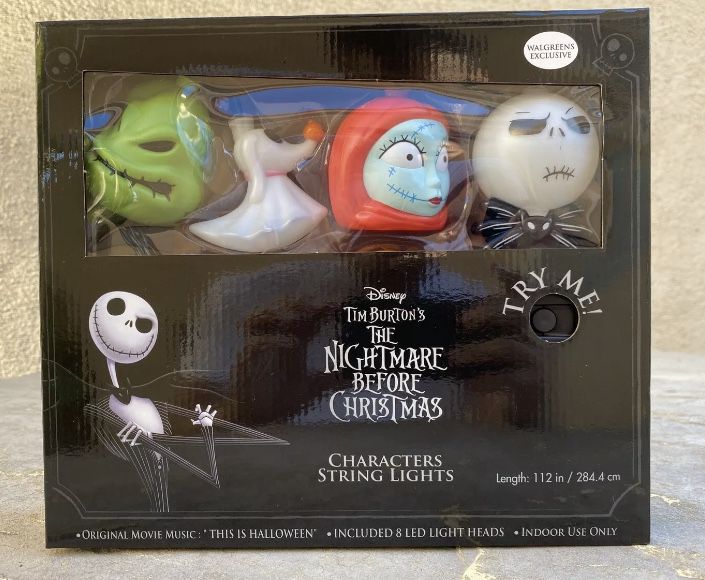 Nightmare Before Christmas Animated Lights