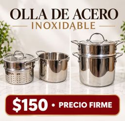 Ollita de 6qt con vaporerita