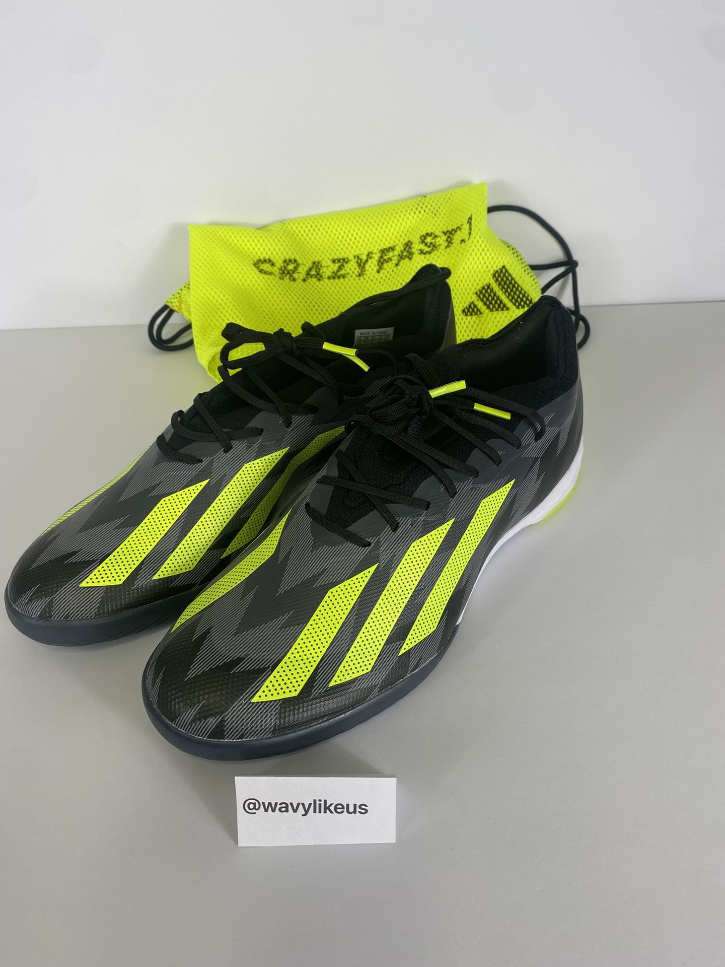 ADIDAS X CrazyFast INJ. 1 Indoor Mens Size 11 [IG6272]