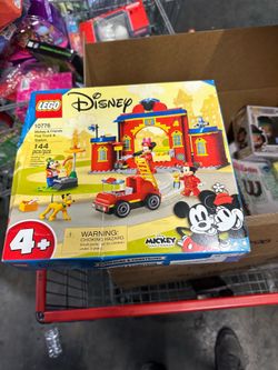 LEGO Disney Mickey and Friends – Mickey & Friends Fire Truck & Station 10776 Building Kit; Fun Firehouse Play Set; New 2021 (144 Pieces)