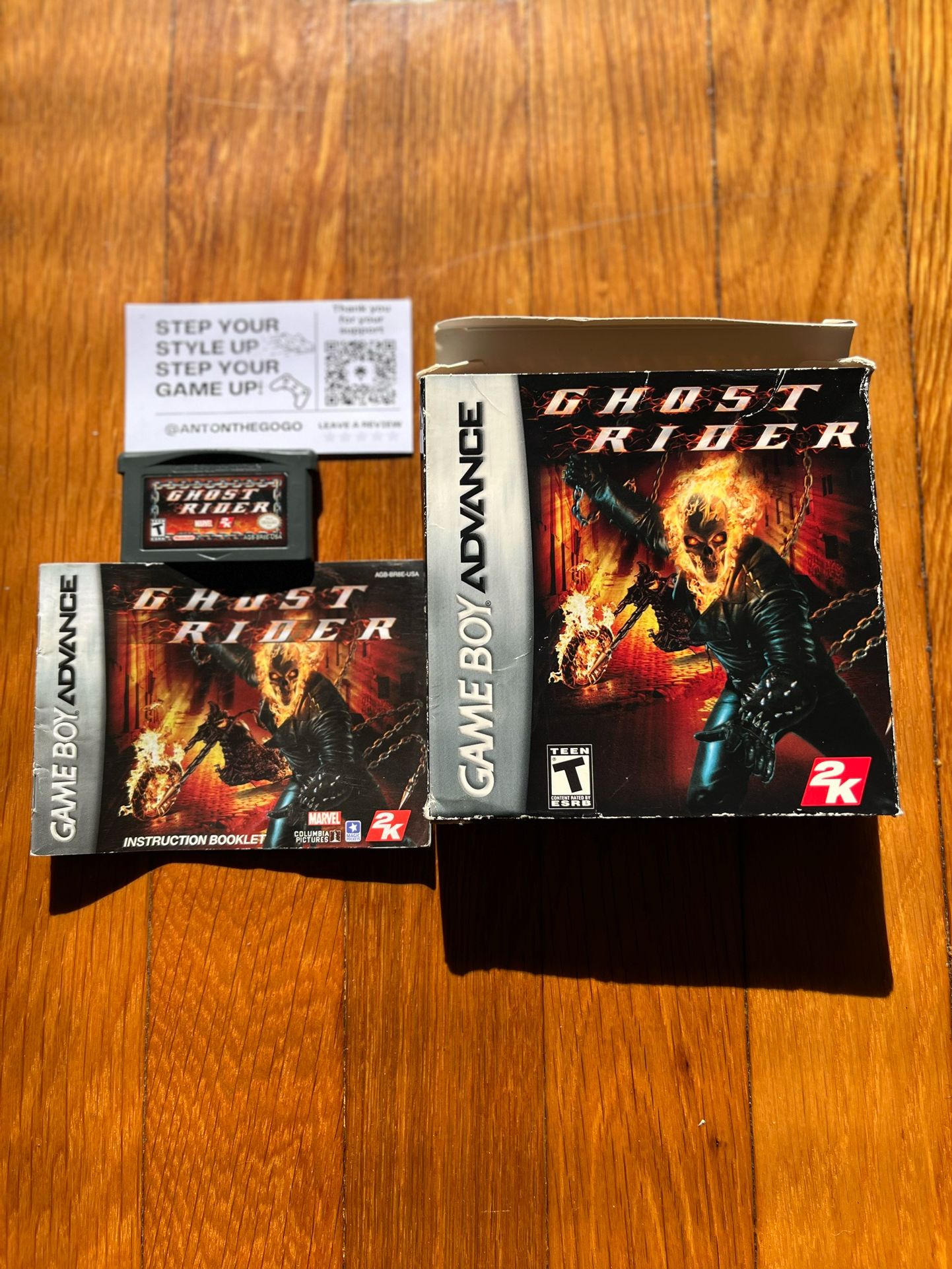 Ghost Rider GBA Cib