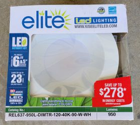 Recessed LED Light Retrofit Kit
