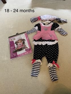 Baby Girl Rag Doll Costume