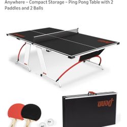 Table Tennis Table - New!