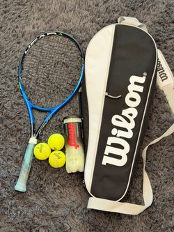 Head Instinct Tennis Racket Set with Wilson Bag & Penn Balls