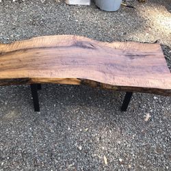 Live Edge Cedar Coffee Table
