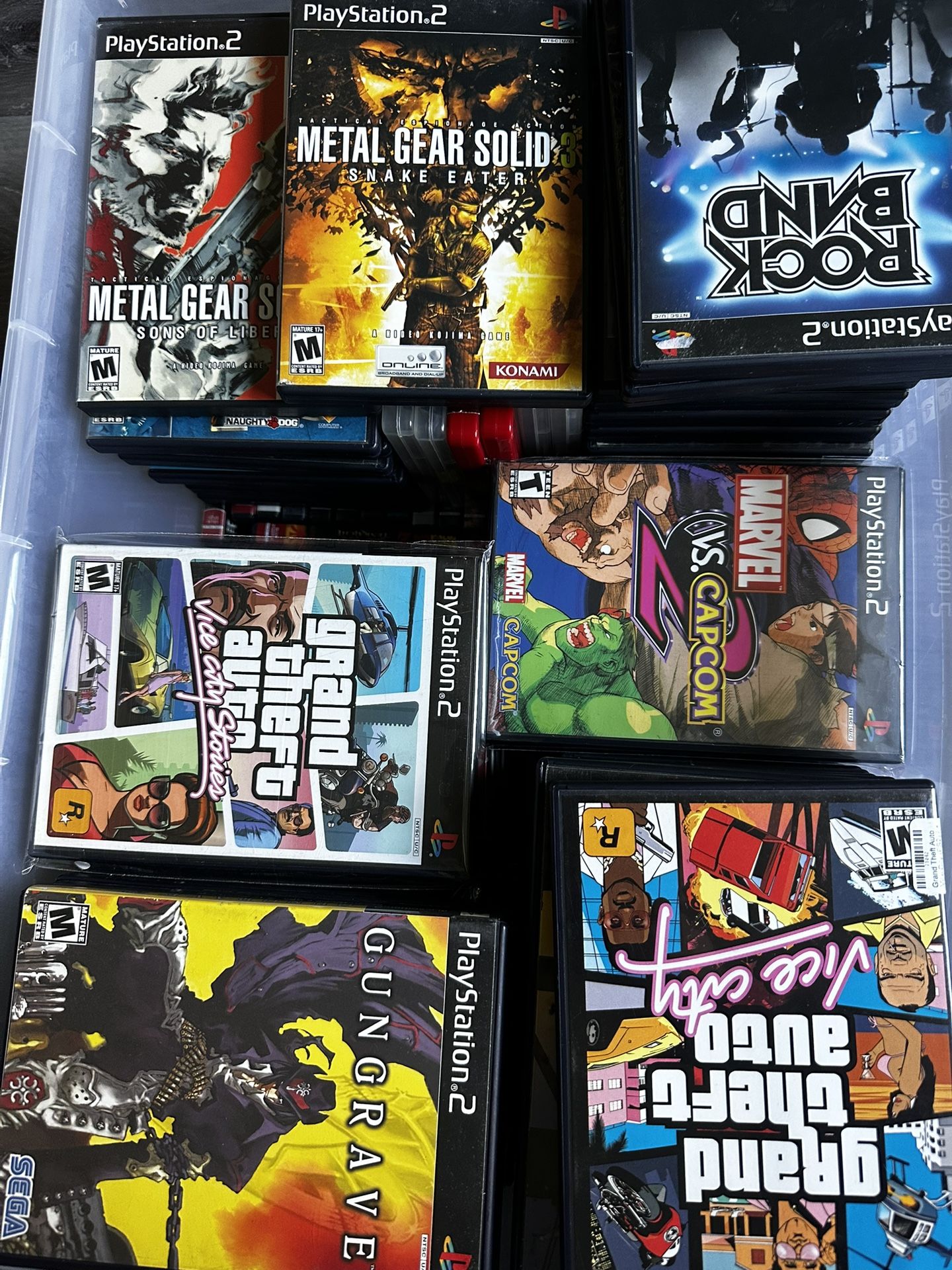 PS2 PLAYSTATION GAME LOT