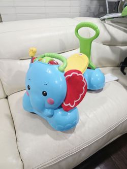 Fisher-Price 3-in-1 Bounce, Stride and Ride Elephant