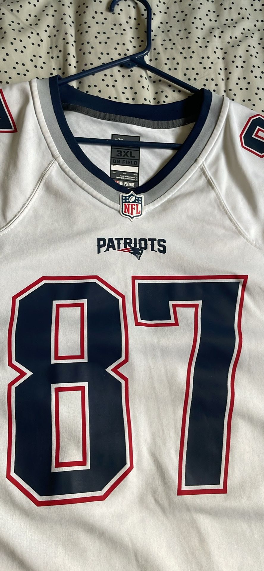 Rob Gronk Patriots Jersey