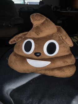 Poop emoji plushy