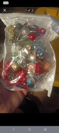 Lot of Small Superhero Mini Figures