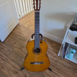 Yamaha Guitar and Guitar Holder