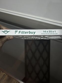 HVAC Filter 14x25x1 - Set of 12