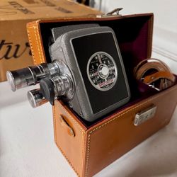 Vintage Dejur 8 mm Camera
