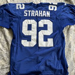 Michael Strahan New York giant authentic jersey