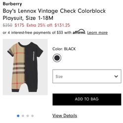 Burberry Outfit 