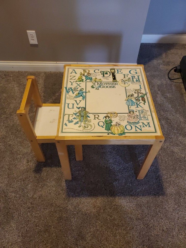 playing table for children