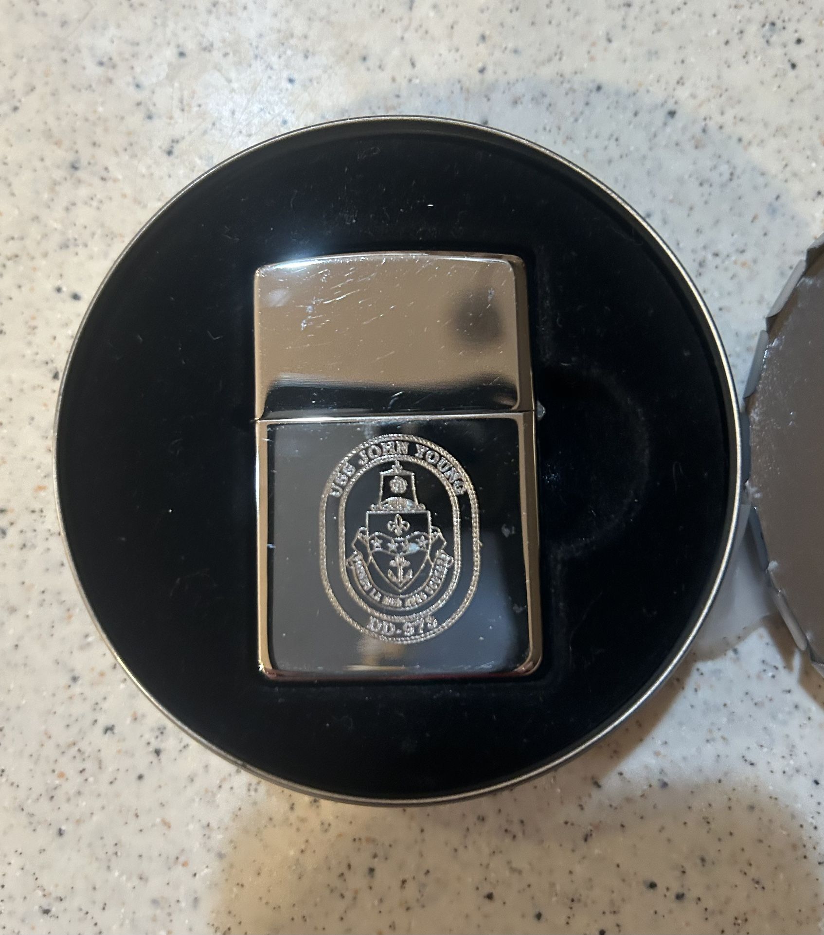 1-US Navy Ship  Zippo Lighter