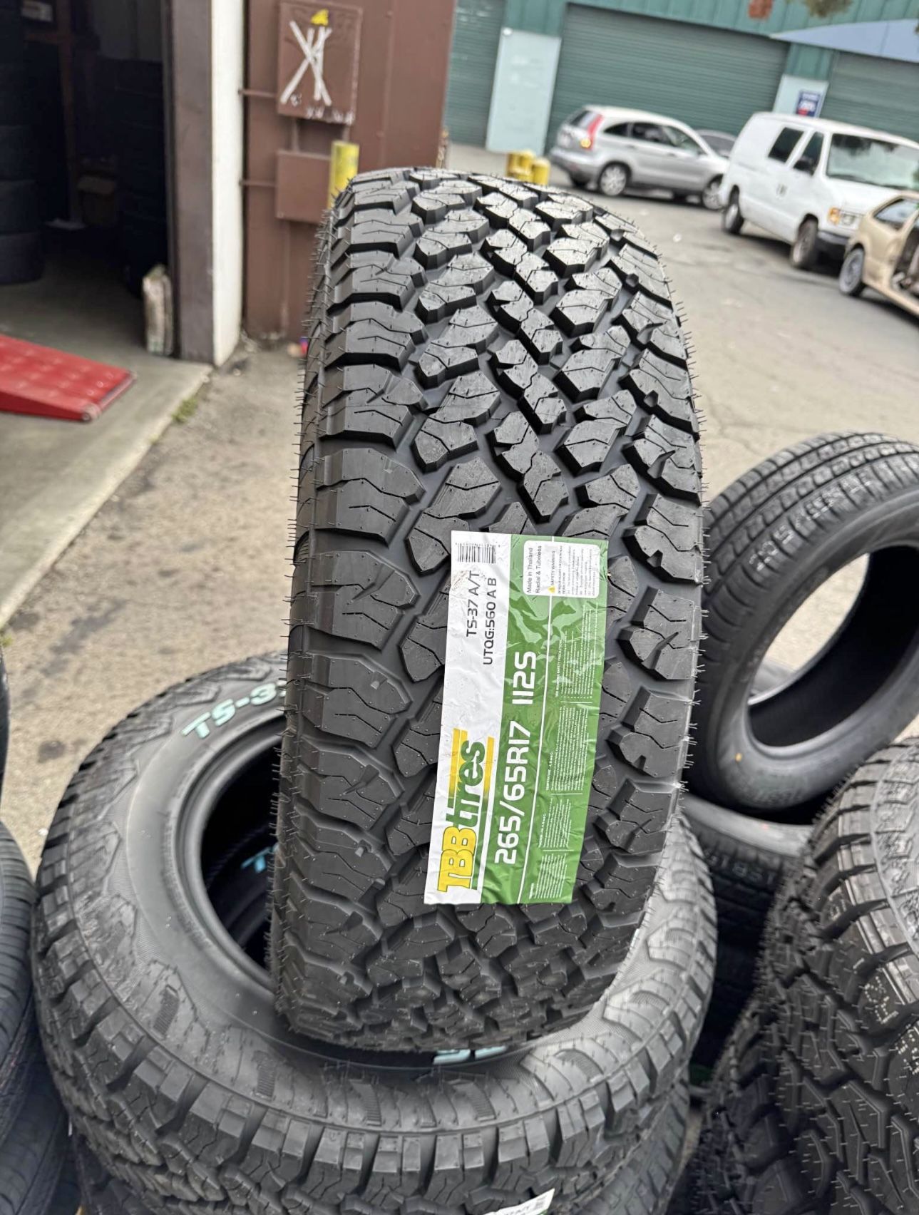 265-65-17 TBB TS-37 A/T 112S Brand new 4 tires Free Mount Balance installation 265/65R17 llantas