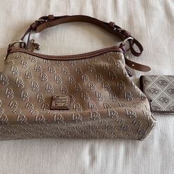Dooney And Bourke Shoulder Bag And Wallet