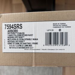 Moen Arbor Chrome Faucet New!