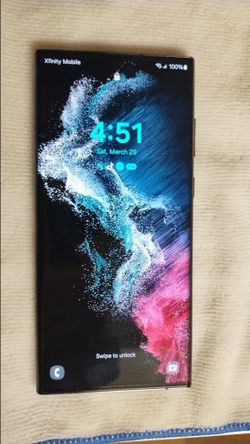 Samsung Galaxy S22 Ultra 256 gb  Unlocked,  Black