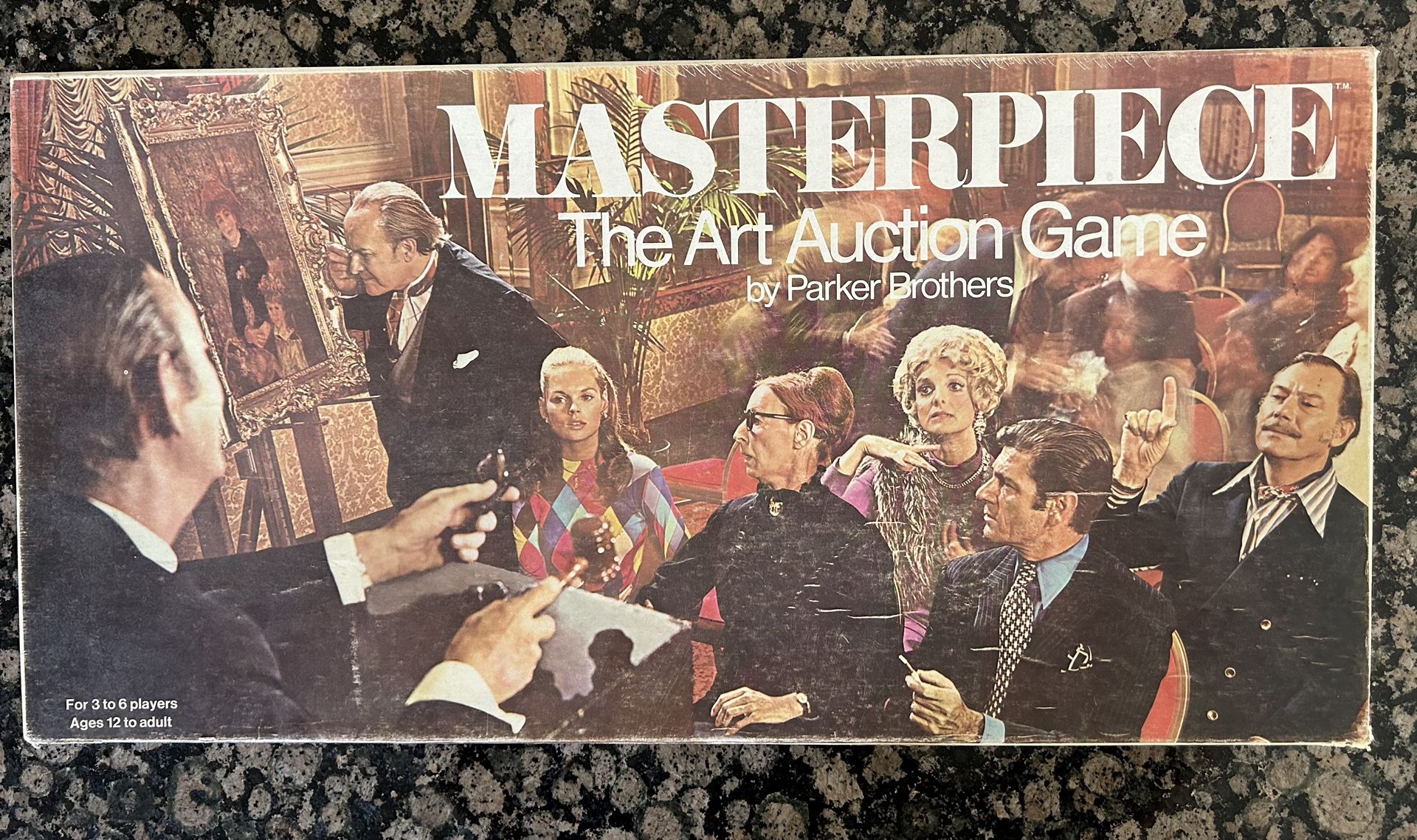 Masterpiece 1970’s Art Auction Game
