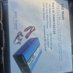 Power inverter 12vdc 120vac