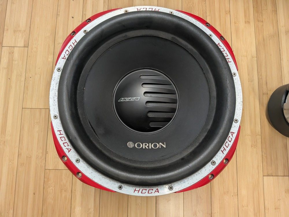 Orion Hcca Subwoofers