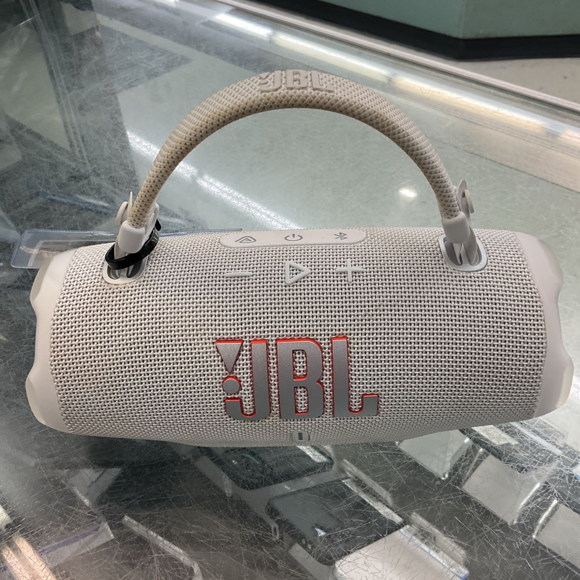 White JBL Speaker 