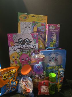 Hatchimals Easter basket