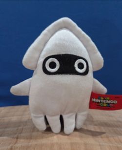 Super Nintendo World BLOOPER Squid-like 7" Plush