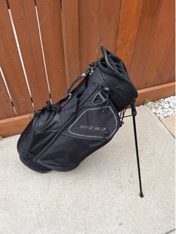 HTZ 3.0 Golf Stand Bag – 14-Way Divider (Black) 60$ OBO