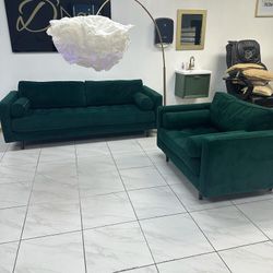 Sofa and Loveseat