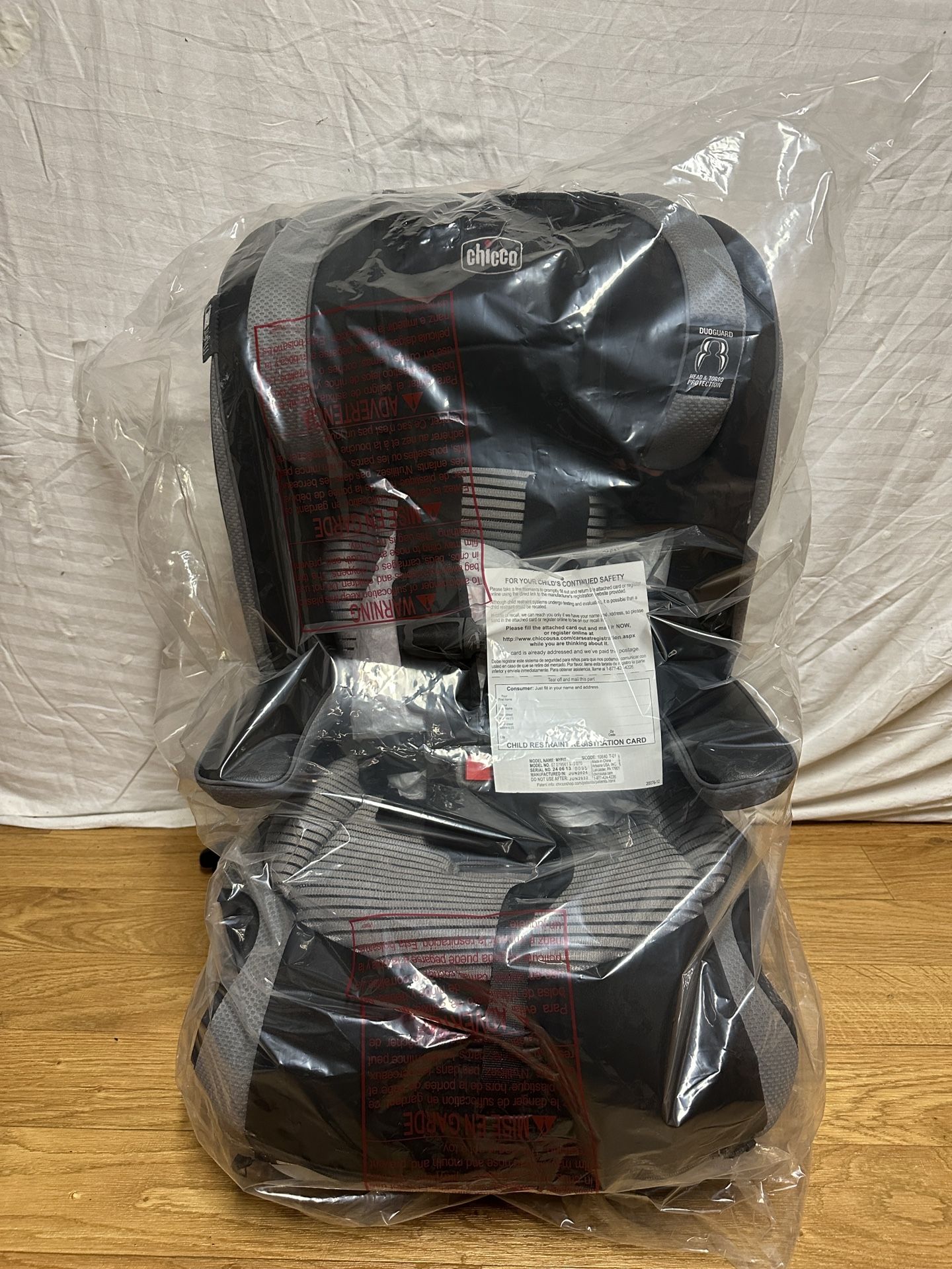 Chicco MyFit Zip Air 2-in-1 Harness + Booster Car Seat for Toddlers and Big Kids