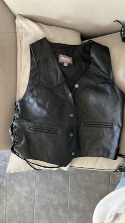Leather Vest And Chaps