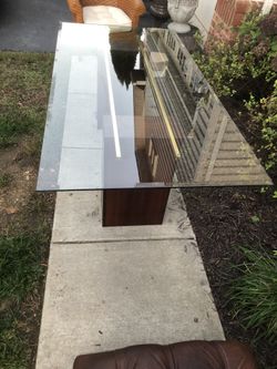 Glass table