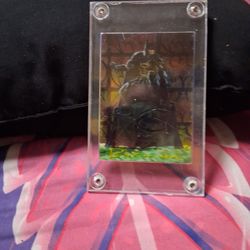 DC Comic Rare Holographic Batman Card 