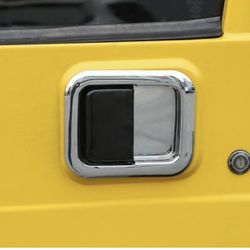 Jeep Wrangler TJ Chrome Door Inserts Handles
