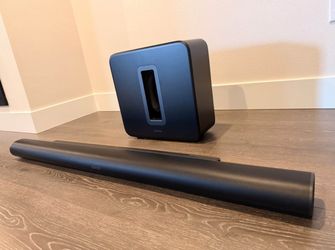 Sonos Arc Ultra Soundbar + Sonos Subwoofer Gen 4 - Excellent Condition